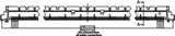 Colibri Plug 5 mm Διαστάσεις