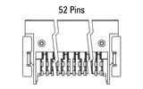 Διαστάσεις Zero8 Socket γωνιακή 52 ακίδων