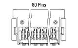 Διαστάσεις Zero8 Socket γωνιακή 80 ακίδων